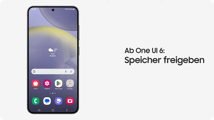 Funktion Speicher freigeben nutzen