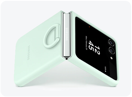 Zweiteiliges Case aus weichem Silikon im matten und funktionellen Design