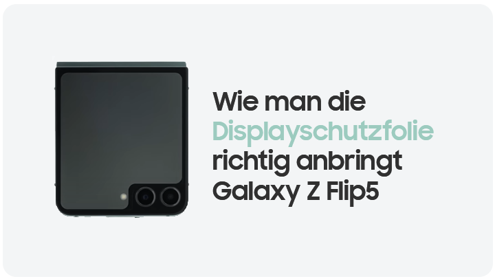 Hilfe-Video - Displayschutzfolie richtig anbringen