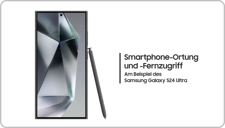 Smartphone-Ortung und -Fernzugriff mit SmartThings Find am Beispiel des Galaxy S24 Ultra