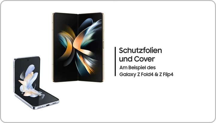 In diesem Hilfe-Video findest du Tipps und Infos zu Schutzfolien für Galaxy Smartphones mit Klapp-Display