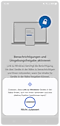 Galaxy Smartphone Link to Windows Anmeldung mit Markierung auf Zulassen