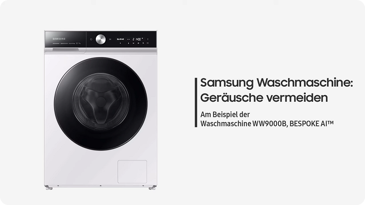 Tipps und Hinweise bei Geräusche in der Waschmaschine