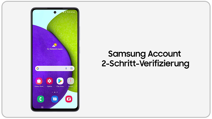 Samsung Galaxy Hilfe Video zur Authentifizierung