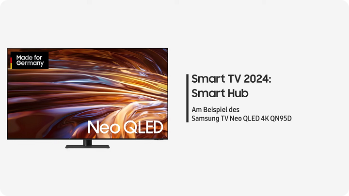 Funktionen und Nutzung des Smart Hub an einem Samsung Smart TV