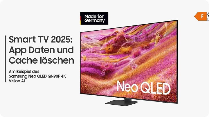 App Daten und Cache löschen an einem Samsung Smart TV