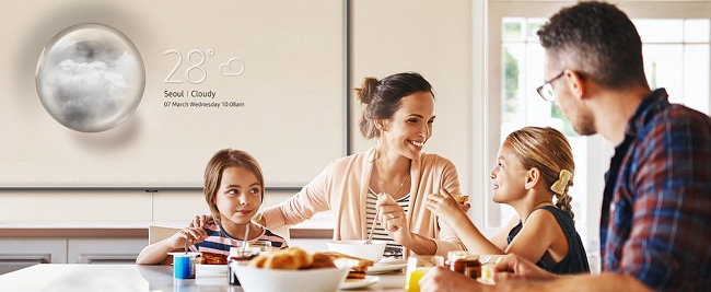 Samsung Smart TV mit Ambient Mode