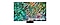 Samsung Neo QLED 8K TV auf einem weißen Hintergrund mit einem abstrakten Hintergrundbild auf dem Bildschirm" Rolle