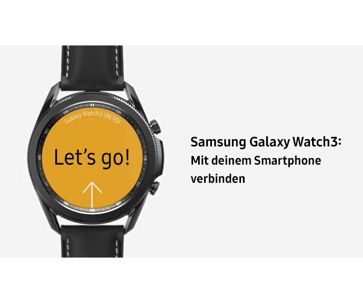 Hilfevideo - Galaxy Smartwatch3: Mit Smartphone verbinden