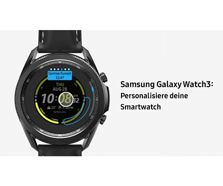Hilfevideo - Galaxy Smartwatch3: Ziffernblatt wechseln