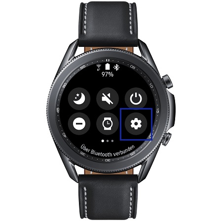 Galaxy Watch3 Anwendungsmenü