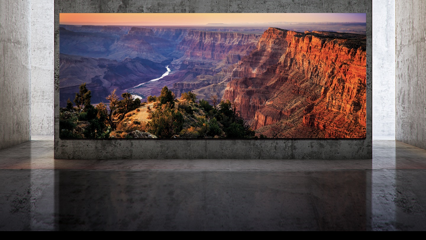 The Wall er næste generations skærm, som leverer en hidtil uopnåelig billedgengivelse ved hjælp af mikro-LED-teknik.