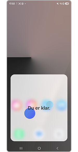 Indstilling gennemført