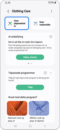Tøjpleje Scan vaskemidler