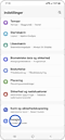 Trin 1. I menuen "Indstillinger" skal du trykke på "Google".