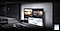 Et mikro-LED-TV i en stue med videoredigeringssoftware på skærmen. I nederste højre hjørne ses et logo for en VDE-test for professionelle skærme med teksten VDE. 02/2023. Testet professionel skærm, 3. grad. www.VDEinfo.com ID. 40056398. Testet af VDE i Tyskland.
