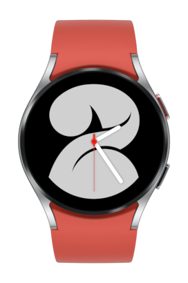 Forsiden af den valgte Watch4-kombination vises