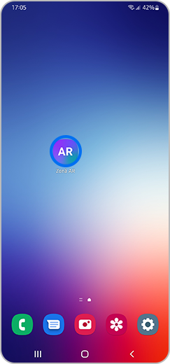 Pasul 2. Logo Zonă AR.