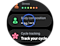 View of Samsung Health app Body composition.