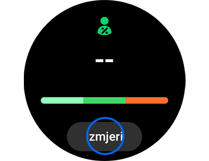 Prikaz gumba Izmjeri u značajci Sastav tijela.