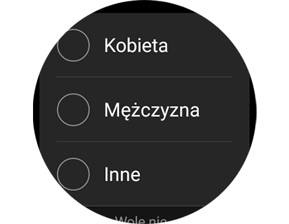Ilustracja przedstawiająca preferencje dotyczące płci w obszarze Skład ciała.