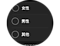 身體組成的性別偏好的示意圖。