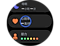Samsung Health 應用程式「心跳率」的示意圖。
