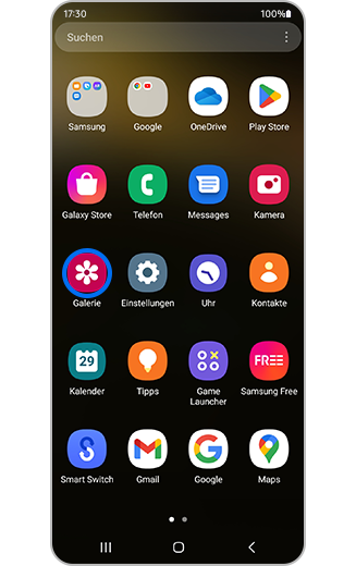 Ansicht des Galerie-App-Symbols auf dem Startbildschirm.