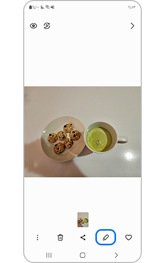 صورة تظهر بها أيقونة تحرير.