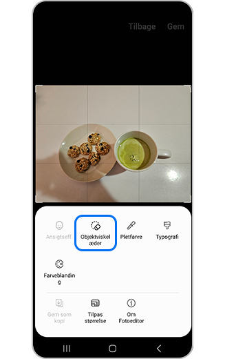 Visning af Objektviskelæderikon.