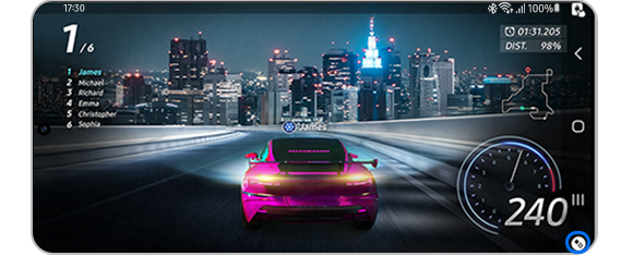 Imagen del icono Game Launcher resaltado.