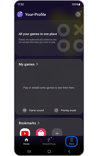 View of more options icon.