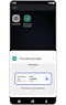 Tampilan pengaturan dan tampilan Widget perangkat.