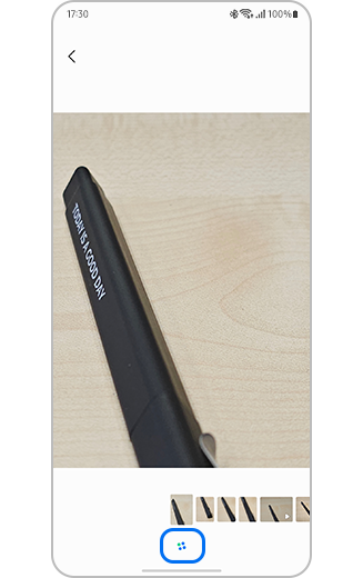 Zobrazenie ikony načítavania v aplikácii Galéria.