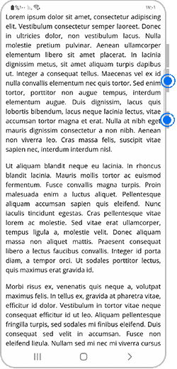 اتخاذ لقطة شاشة من رسم متحرك في إحدى المواقع الإلكترونية.