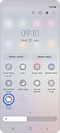 View of the notification panel with the "Secure Folder" option highlighted.