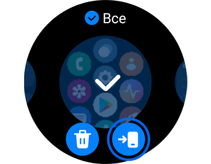 Выбранный снимок экрана с выделенной пиктограммой Копировать на телефон.