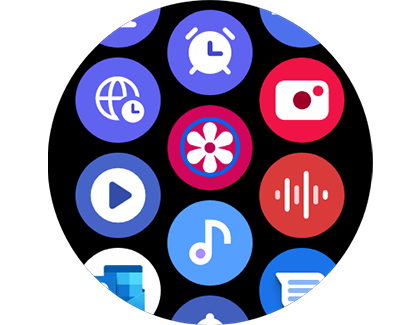 Prikaz zaslona s aplikacijama s istaknutom ikonom Galerija.