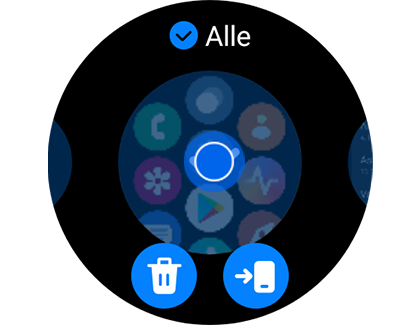 Ansicht des ausgewählten und hervorgehobenen Screenshots, der verwaltet werden soll.