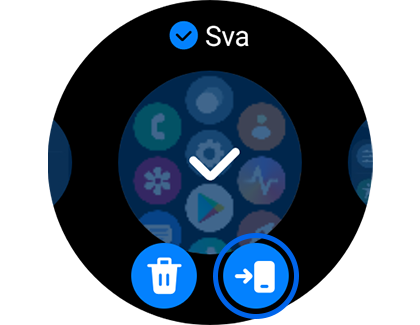 Prikaz izabranog snimka ekrana sa označenom ikonom „kopiraj u telefon”.