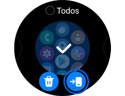 Vista da captura de tela selecionada, com destaque para o ícone copiar para telefone.