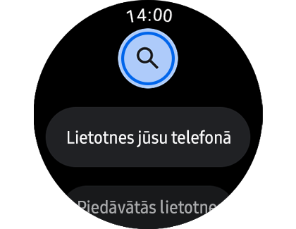 Play veikala ekrāns ar izceltu meklēšanas funkciju.
