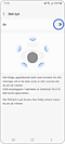 Visning av skjermen for «360-lyd» med veksleknappen.