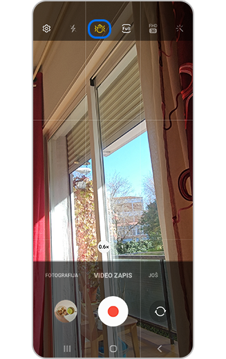 Prikaz istaknute ikone SuperSteady.