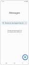 Vue de l'écran principal de l’application Messages.