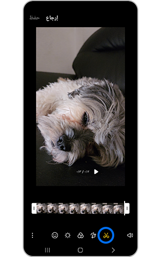 صورة أيقونة القص.