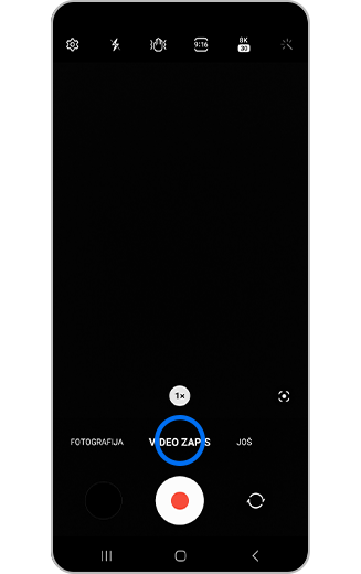 Prikaz ikone za video-zapis