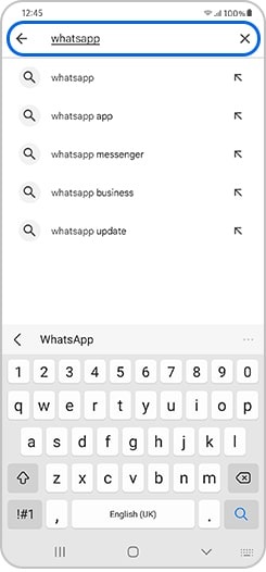 Google Play poes valitud otsinguikoon