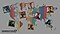 A multicoloured illustration of the continental map. Eight activists from the Generation17 program are featured on different coloured tiles across the map. There is a label above each photo describing the leader's main Sustainable Development Goal: Daniel - Brazil (16. Peace and Justice), Maximo - Argentina (13. Climate Action), Sadya - Mali (5. Gender Equality), Yurii - Ukraine (9. Industry, Innovation and Infrastructure), Nadine - Lebanon (1. No Poverty), Tafara - Zimbabwe (11. Sustainable Cities and Communities), Yejin - South Korea (4. Quality Education), Shomy - Bangladesh (6. Clean Water and Sanitation).