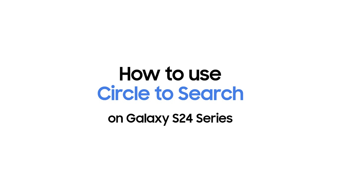 How to use Circle to Search on the Galaxy S24 Ultra